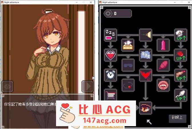 图片[2]-【触摸互动SLG/中文/全动态】睡姦模拟器~夜间冒险 DL官方中文版【新作/100M】【PC端】-小黄鸭acgn