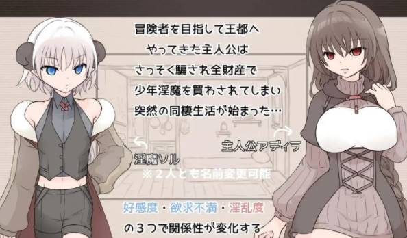图片[2]-【养成SLG/同居睡J】淫魔生活V1.1 AI汉化+全CG [PC+338M]-小黄鸭acgn