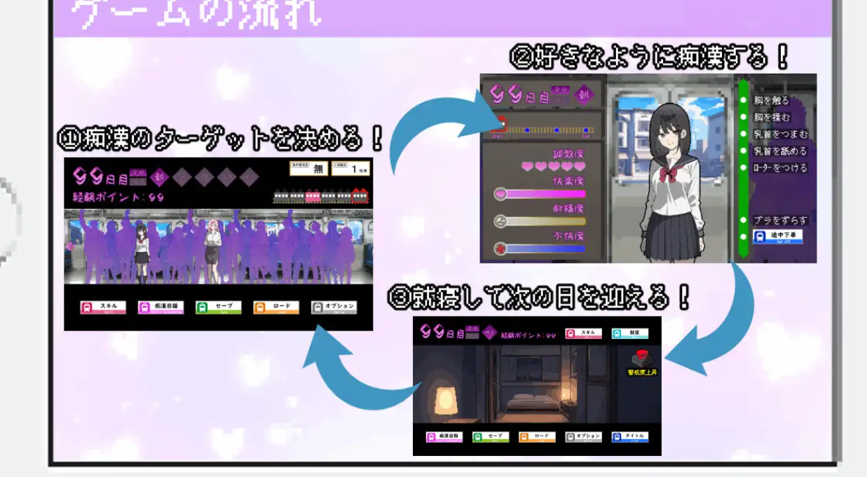 图片[2]-【互动SLG/触摸抚摸/PC】所以我要当痴汉  AI汉化版 [PC]-小黄鸭acgn
