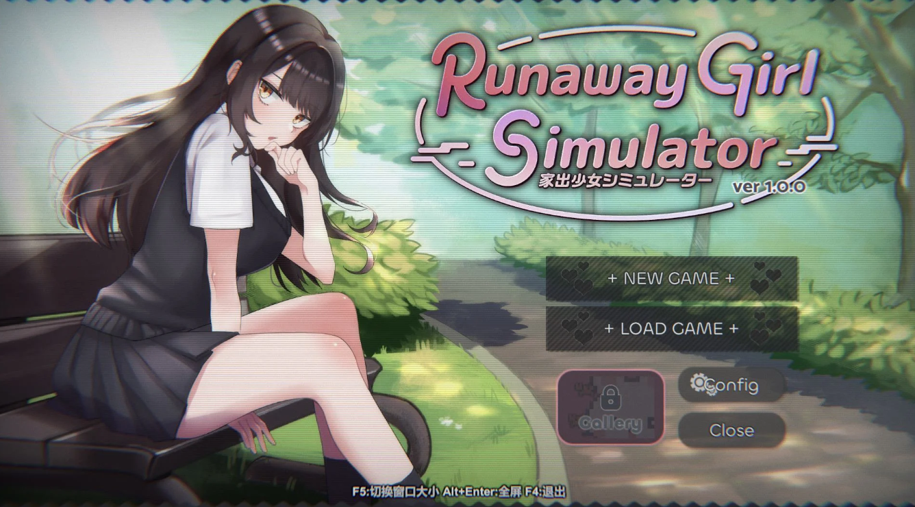 【互动SLG/3D作品/动态/PC】家出少女模拟器 Runaway Girl Simulator 官方中文版 [PC]-小黄鸭acgn