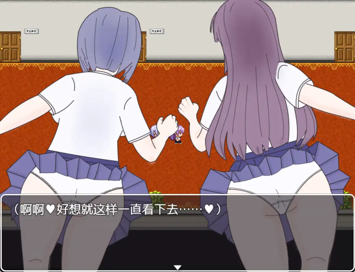 图片[2]-【爆款RPG/AI汉化/PC/安卓】我被关在一个恐怖的馆里，但这并不重要，我更想看女孩们色色的样子！1.0汉化版  [PC/安卓]-小黄鸭acgn